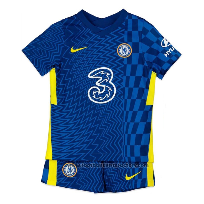 Chelsea Home Shirt Kids 2021-2022